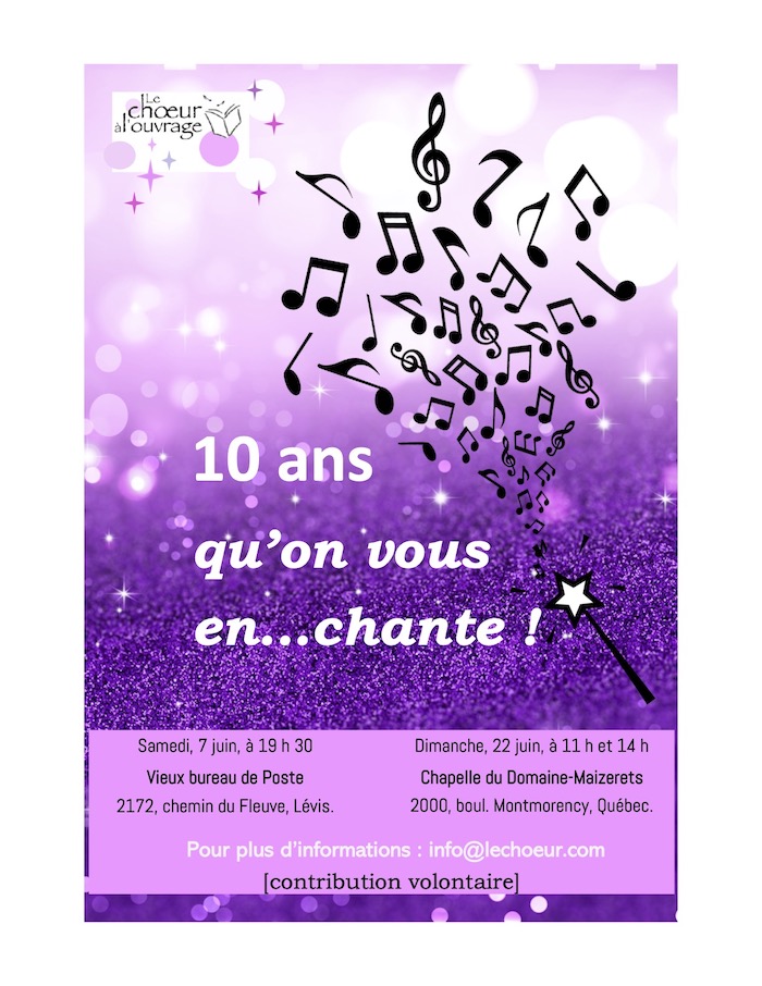 affiche concert 2025